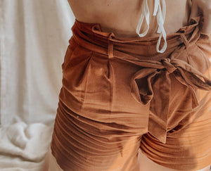 Barcelona Paper Bag shorts